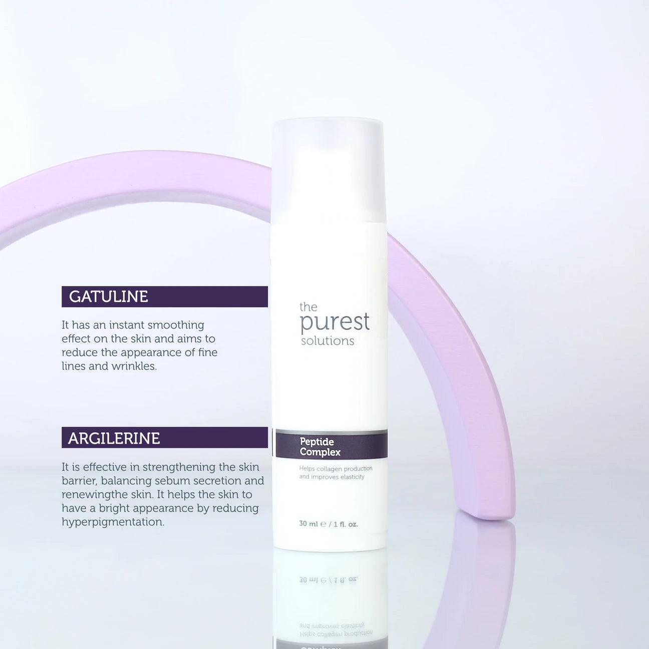 The Purest Solutions Skin Renewing Anti-Aging Repairing Peptide Skin Care Serum 30 Ml - Lujain Beauty