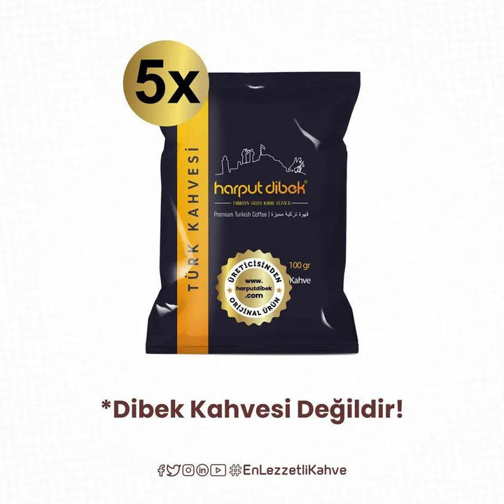 Turkish Coffee 5 Pieces X 100gr - Lujain Beauty