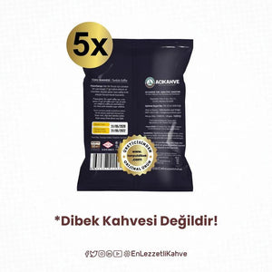 Turkish Coffee 5 Pieces X 100gr - Lujain Beauty