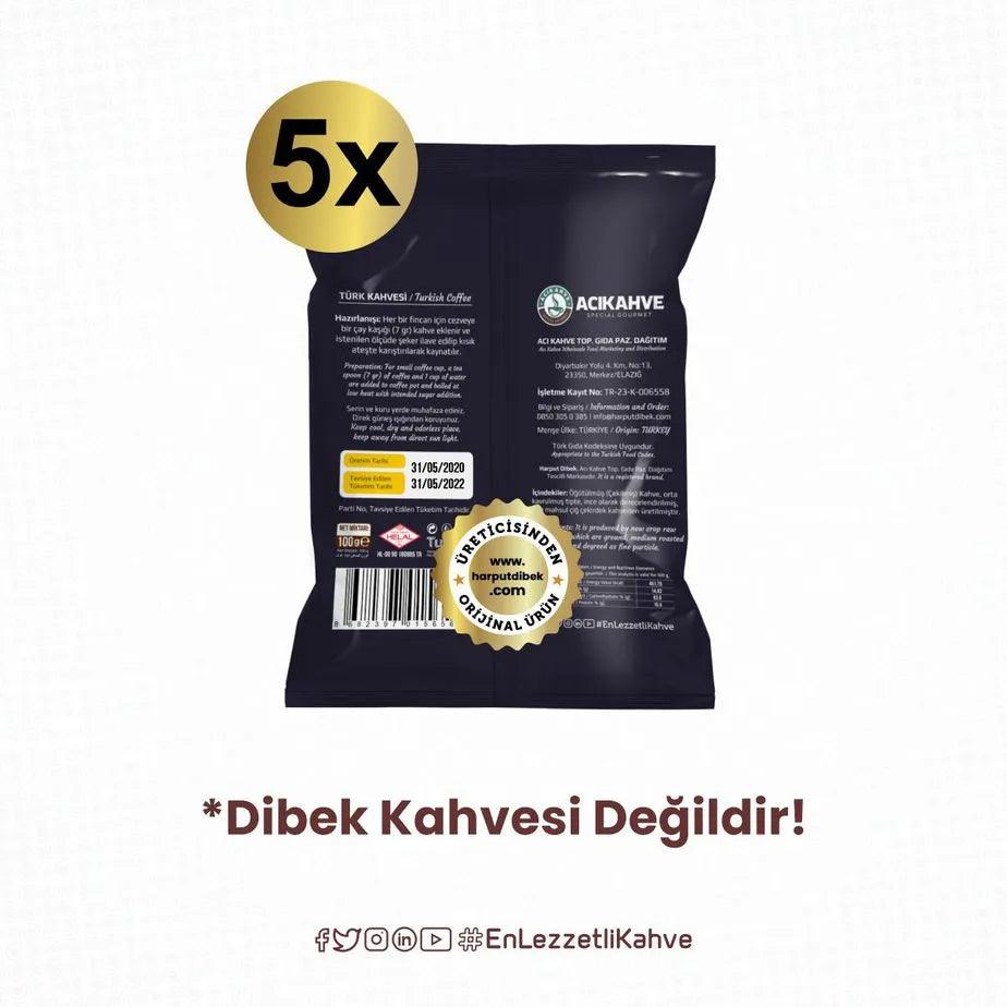 Turkish Coffee 5 Pieces X 100gr - Lujain Beauty