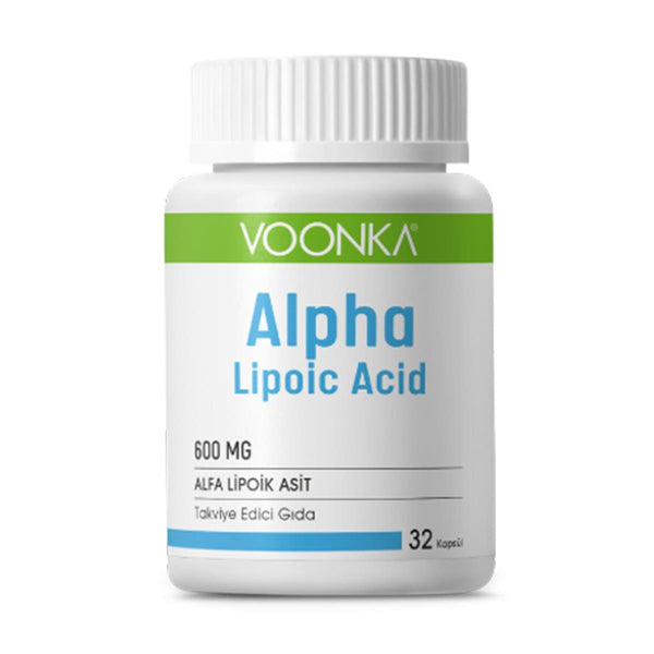 Voonka Alpha Lipoic Acid 600 Mg 32 Capsules - Lujain Beauty
