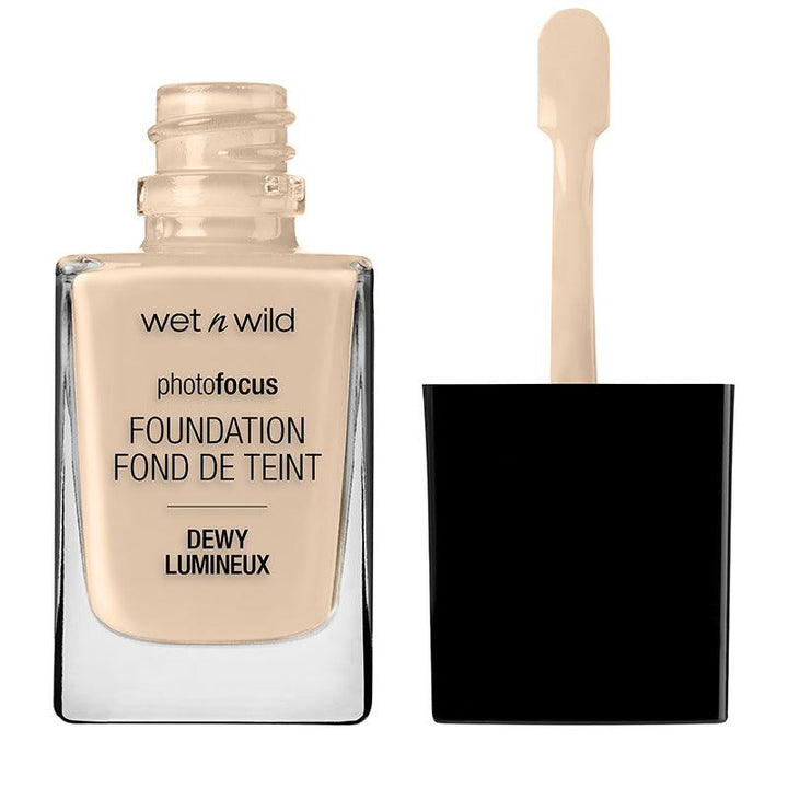 wet n wild Photo Focus Foundation Dewy Lumineux Nude Ivory - Lujain Beauty