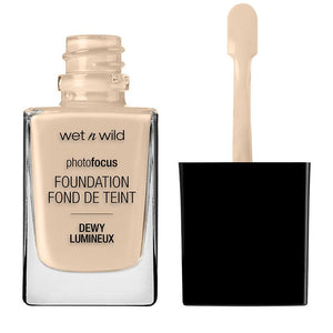 wet n wild Photo Focus Foundation Dewy Lumineux - Nude Ivory - Lujain Beauty