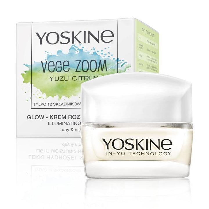 Yoskine Vege Zoom - Creme Hydratante Visage - Creme de Jour Et La N