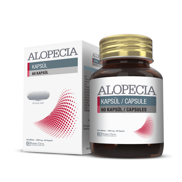 Alopecia 60 Capsule - Anti Hair Loss Supplement - Lujain Beauty