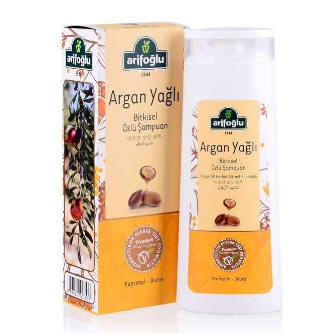 Argan Oil Herbal Extract Shampoo 400ml - Lujain Beauty