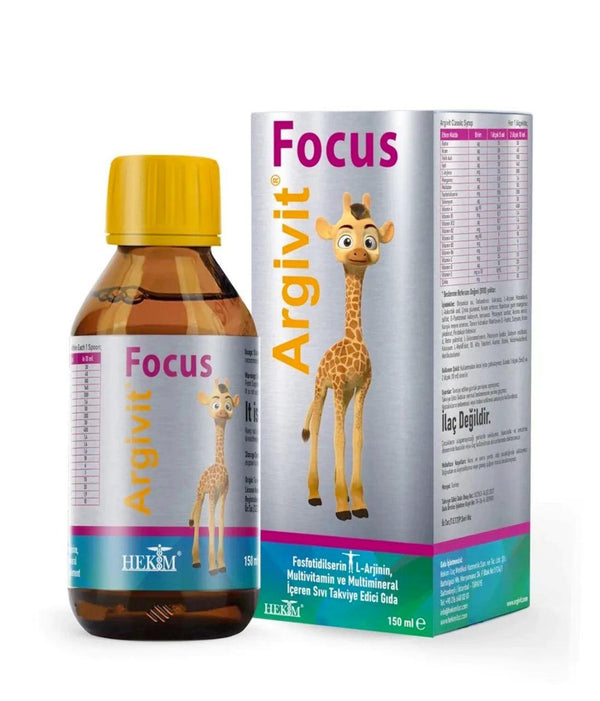 Argivit Focus Multivitamin Syrup 150 ml - Lujain Beauty