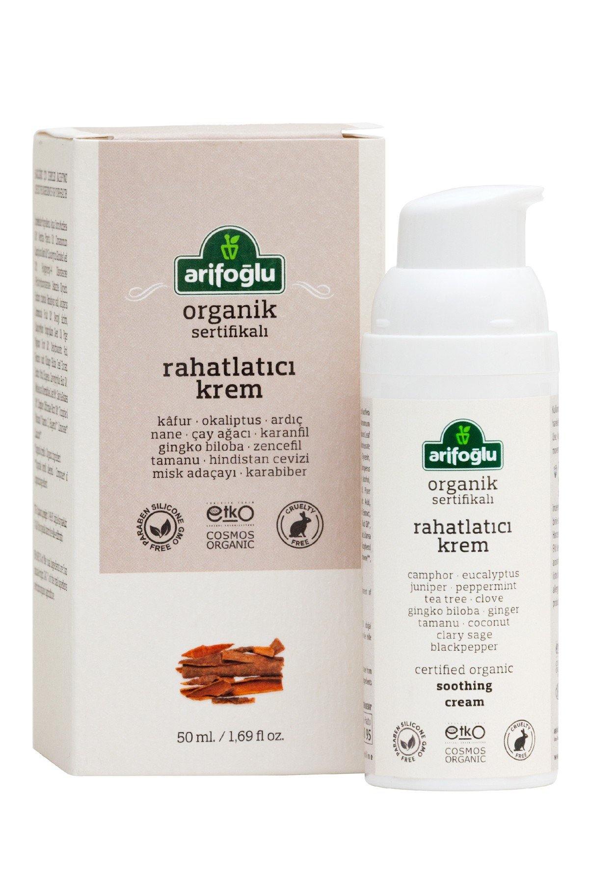 Arifoglu Organic Relaxing Massage Cream 50 ml (Chest, Knee, Elbow) - Lujain Beauty