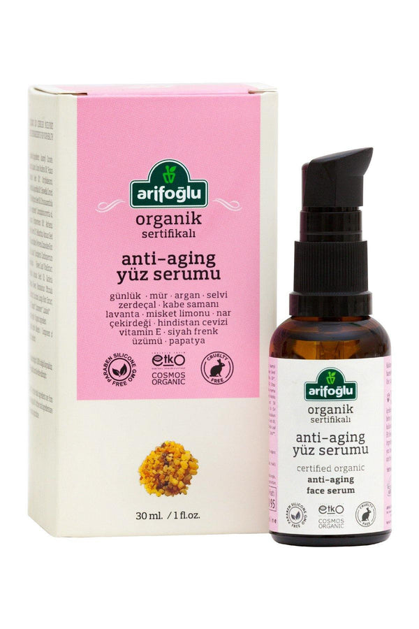 Arifoglu Turkish Organic Anti-Aging Face Serum, 30ml - Lujain Beauty