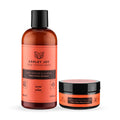 Ashley Joy Intensive Repair Shampoo 400 ml + Mask 200 ml Set - Lujain Beauty