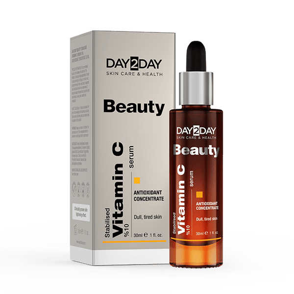 Beauty Stabilised Vitamin C %10 Serum | Day2Day - Lujain Beauty
