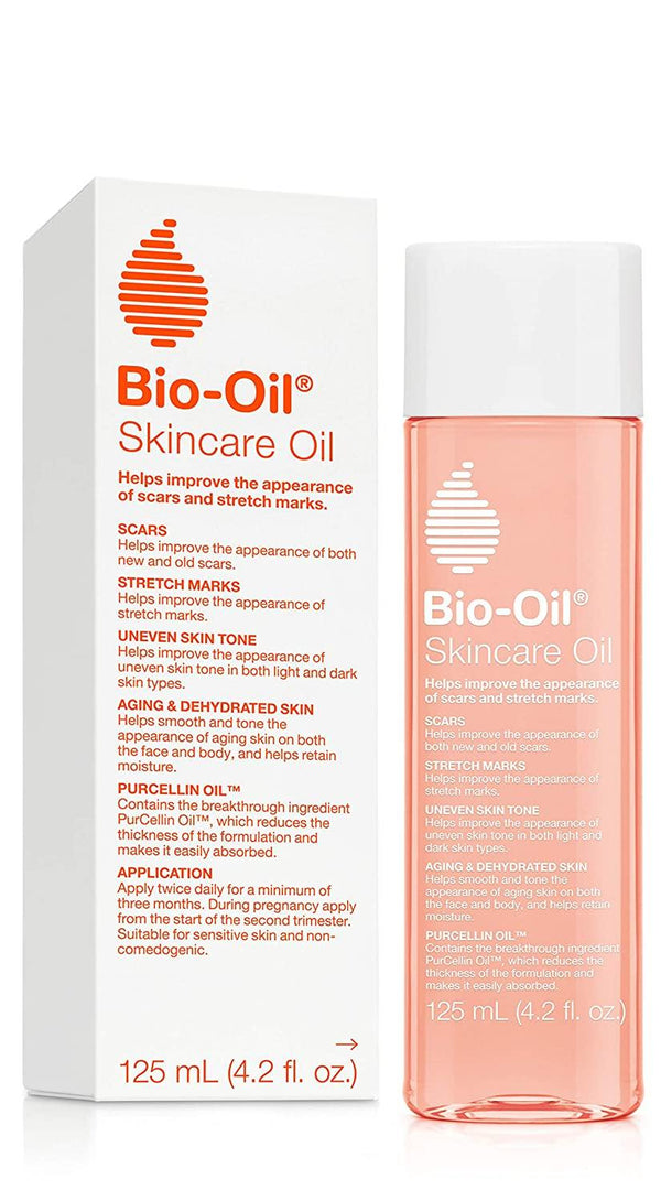 Bio Oil for Skin SCARS STRETCH MARKS UNEVEN SKIN TONE 200 ml/6.7 Oz - Lujain Beauty