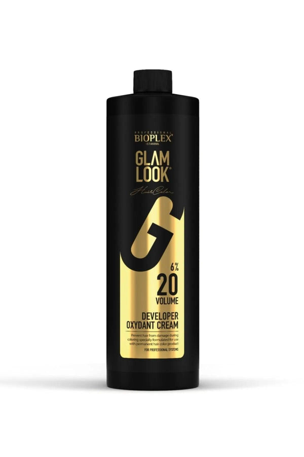Bioplex 20 Volum Glamlook Developer Oxidant Cream Premium Quality For Lightening And Coloring Processes 1000 ml - Lujain Beauty