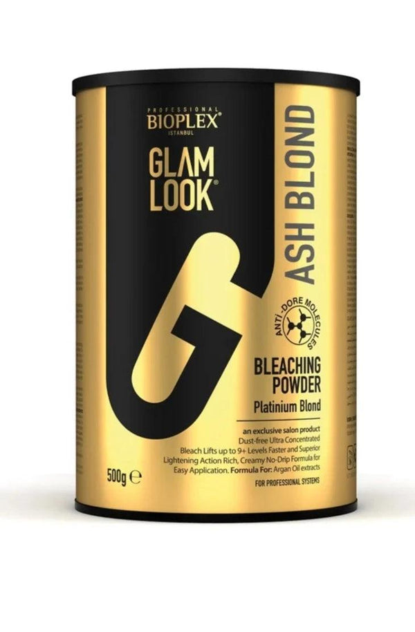 Bioplex Bleach Powder Ash Blond Powder Lightening / Ash Bleaching Powder - High Performance Hair Lightening Oriel 9 Tone 500 gr - Lujain Beauty