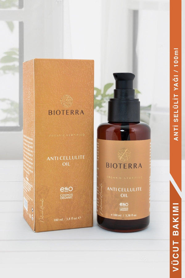 Bioterra Organic Anti-Cellulite Oil 100 ml (Anti-Cellulite Oil) - Lujain Beauty