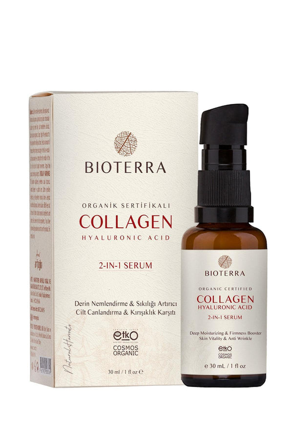 Bioterra Organic Collagen Booster (Hyaluronic Acid) Serum 30 ml - Lujain Beauty