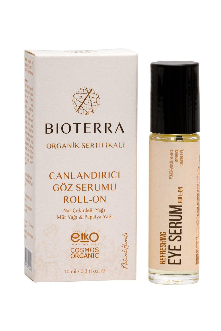Bioterra Organic Refreshing Eye Serum Roll-On 10 ml (Refreshing Eye Serum) - Lujain Beauty