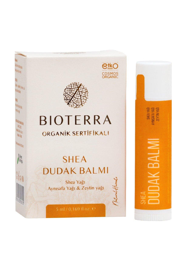 Bioterra Organic Shea Butter Lip Balm 5 ml - Lujain Beauty