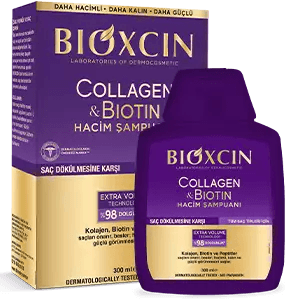 Bioxcin Collagen & Biotin Volume Shampoo 300 ml - Lujain Beauty
