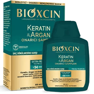 Bioxcin Keratin & Argan Repair Shampoo - Lujain Beauty