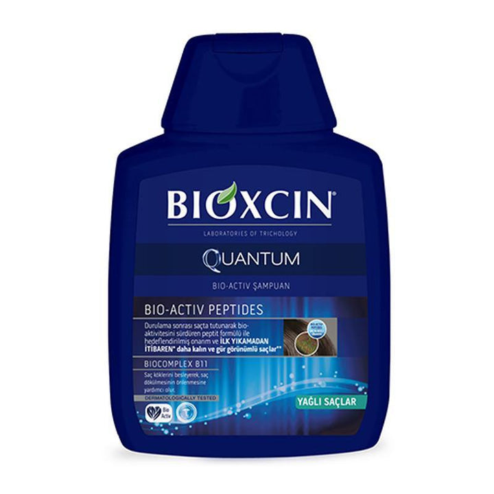 Bioxcin Quantum Shampoo Oily Hair 300 Ml - Lujain Beauty