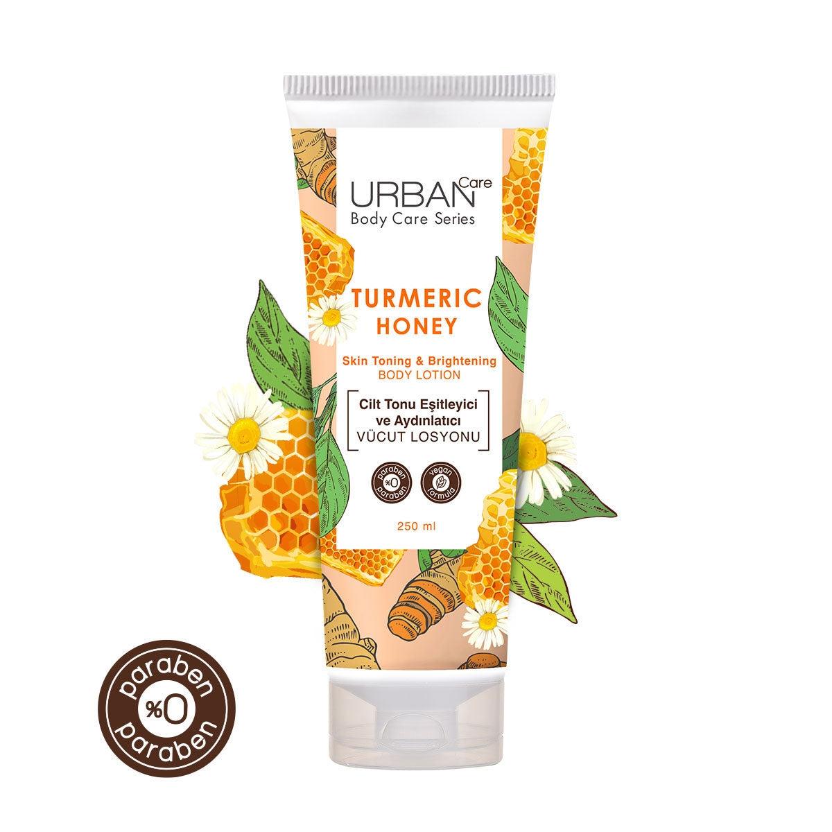 Body Lotion Turmeric Honey 200 ml | URBAN CARE - Lujain Beauty