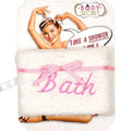 Body Secret Rectangular Turkish Bath Sponge Pink - Lujain Beauty