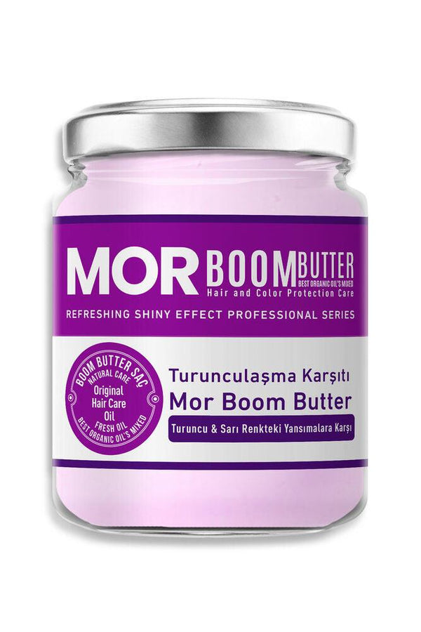 BOOM BUTTER Purple Hair Care Oil 190 ML - Lujain Beauty