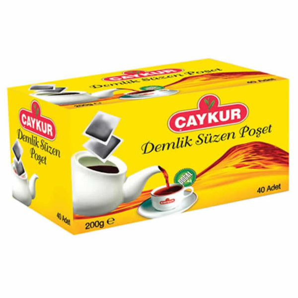 Caykur Teapot Sachets Tea, 40 Sachets - Lujain Beauty