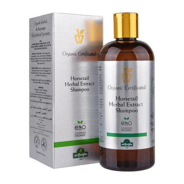 Certified Organic Herbal Shampoo with Horsetail Extract 400ml | Arifoglu - Lujain Beauty