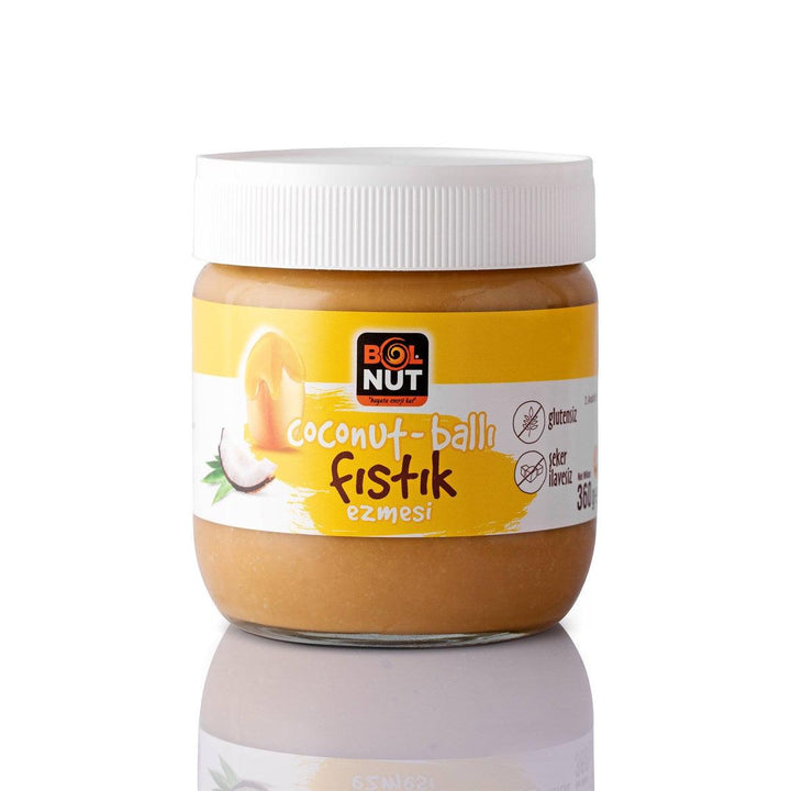 Coconut & Peanut Butter with Raw Honey 360g Beeo Honey - Lujain Beauty
