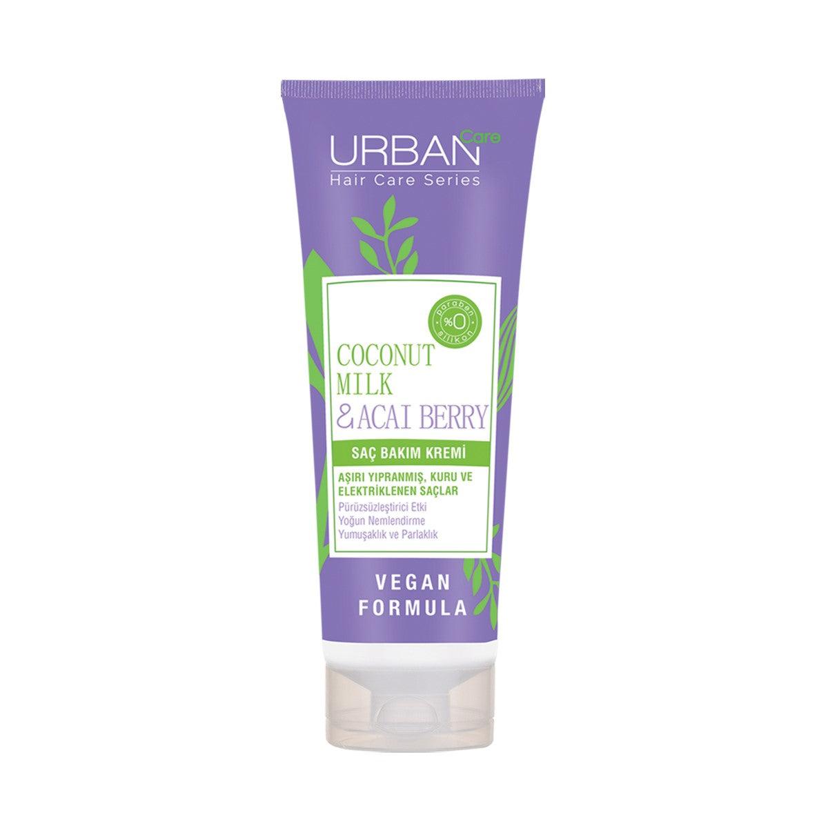 Coconut Milk & Acai Berry Conditioner 250 ml | Urban Care - Lujain Beauty