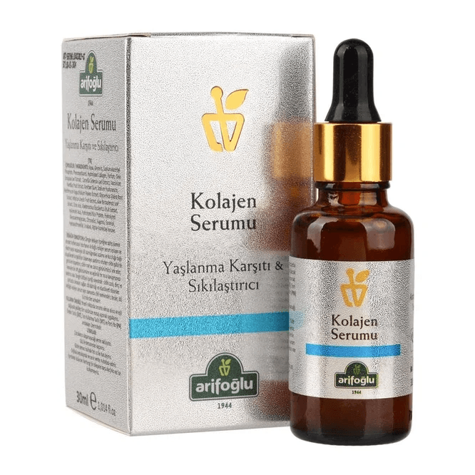 Collagen Serum With Okra Extract Tightens and Revitalizes Dull and Lifeless Skin - Lujain Beauty