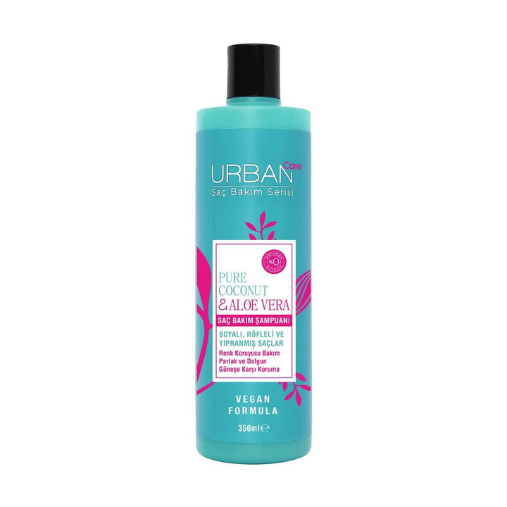 Color Protecting Shampoo with Pure Coconut Oil and Aloe Vera 350ml | Urban Care - Lujain Beauty