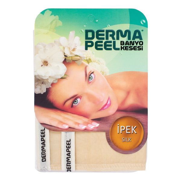 Dermapeel Natural Silk Bath Glove - Lujain Beauty