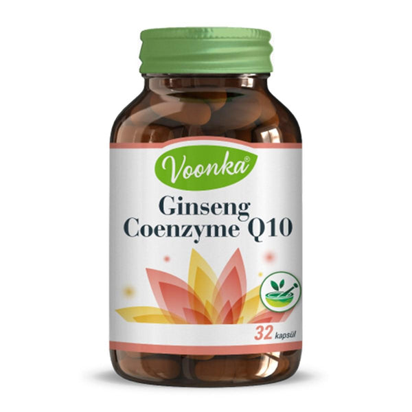 Ginseng Coenzyme Q10 32 Capsules Voonka - Lujain Beauty