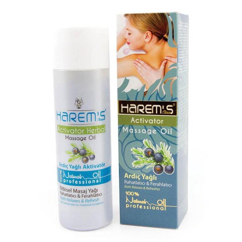 Harem's Ottoman Juniper Massage Oil 200 ml - Lujain Beauty