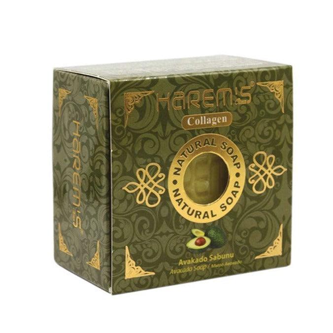 Harems Avocado Bamboo Soap 150 g - Lujain Beauty