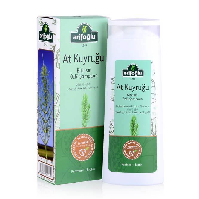 Horsetail Extract Herbal Shampoo 400ml - Lujain Beauty