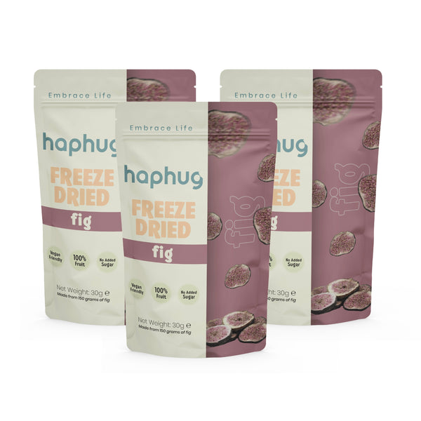 Freeze Dried Figs 30g x 3 Pack | Hap Hug