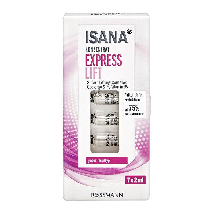 ISANA Express Lift Concentrated Ampoule Anti-Wrinkle & Refreshing 7x2ml 14 ml - Lujain Beauty
