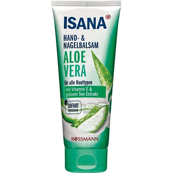 ISANA Hand and Nail Cream Aloe Vera 100 ml - Lujain Beauty