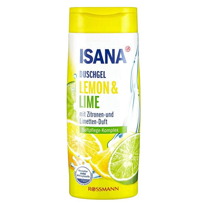ISANA Lemon & Lime Shower Gel 300 ml - Lujain Beauty