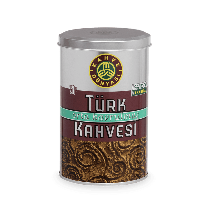 Kahve Dunyasi Medium Roasted Turkish Coffee 250g - Lujain Beauty