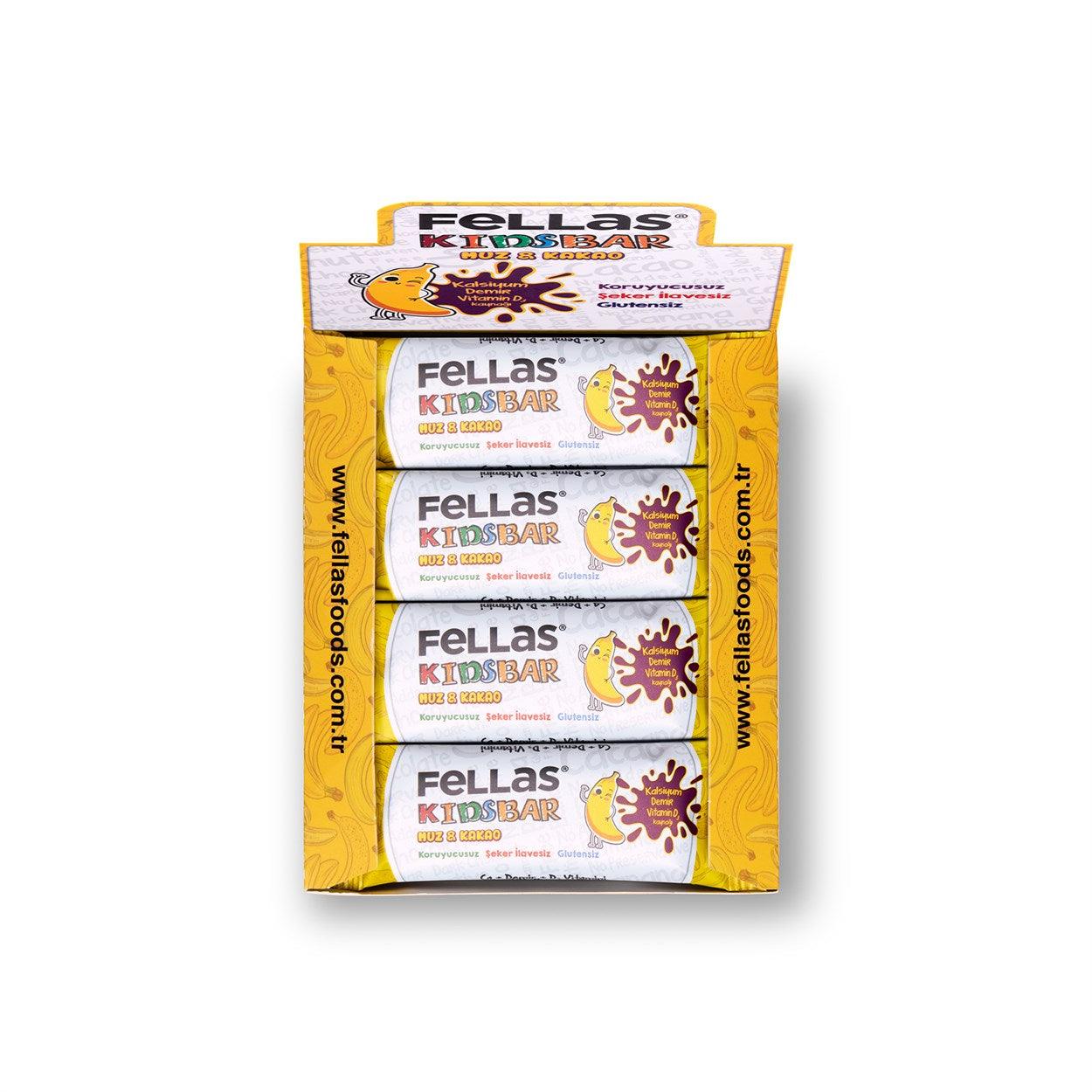 Kids Fruit Bar - Banana and Cocoa 28 gr x 12 pcs - Lujain Beauty