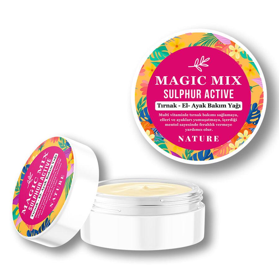 MAGIC MIX Active Sulfur Nail Oil 50 ml - Lujain Beauty