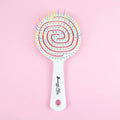 Nascita Pro Three Dimensional Oval Hairbrush-05 White - Lujain Beauty