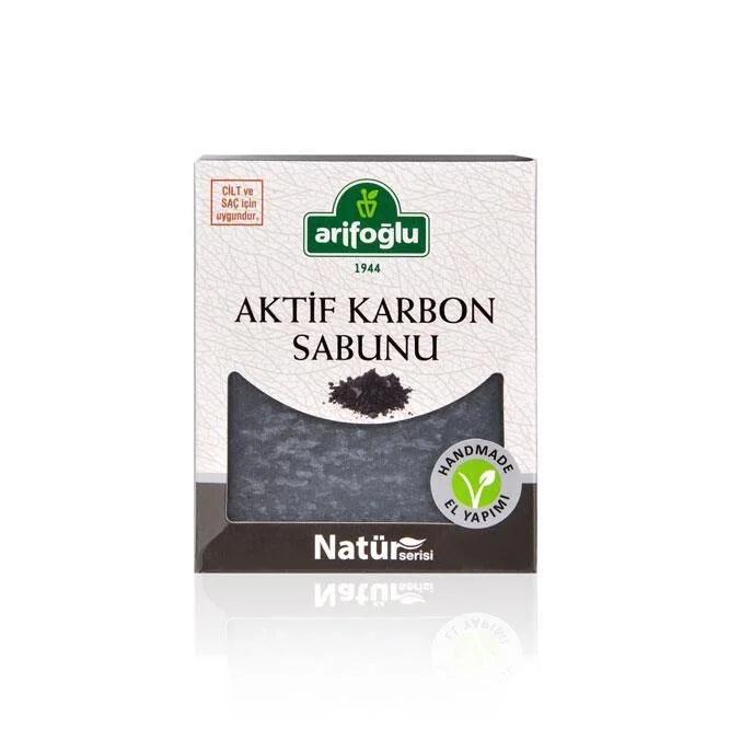 Natural Activated Carbon Soap 125g | Arifoglu - Lujain Beauty