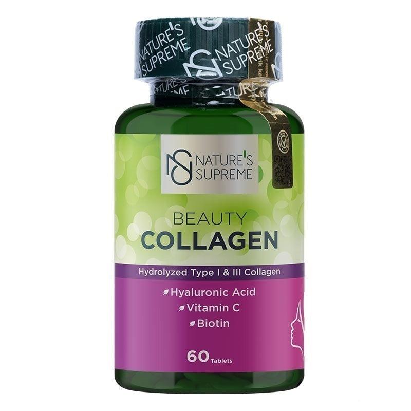 Nature's Supreme Beauty Collagen 60 Tablets - Lujain Beauty