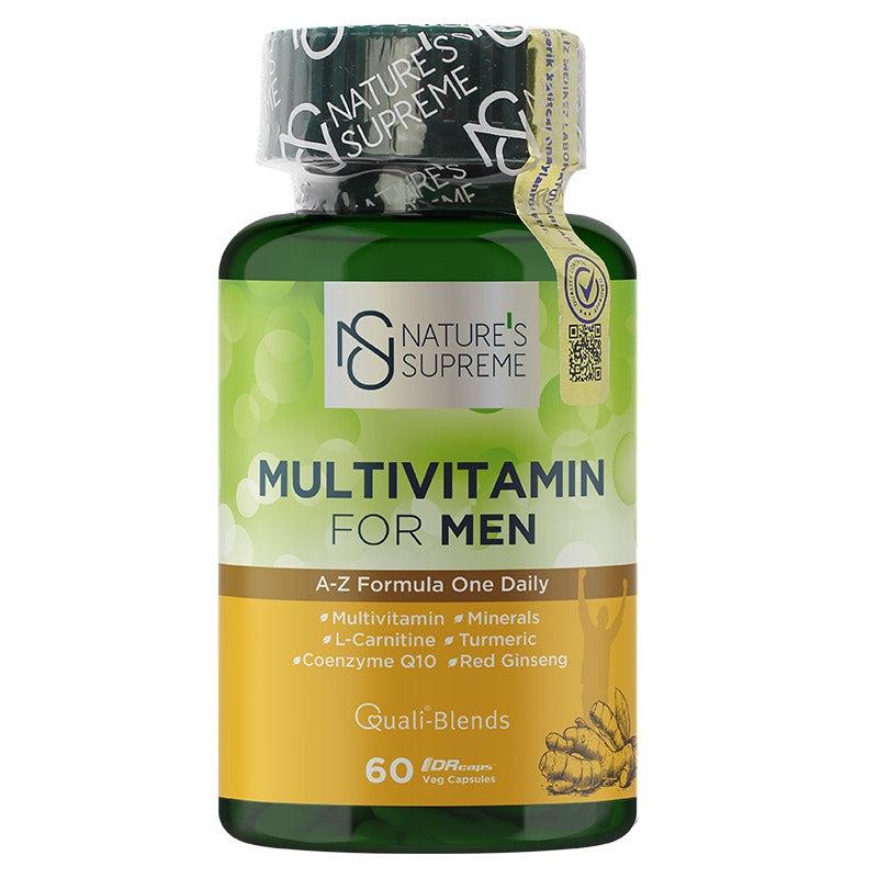 Nature's Supreme Multivitamin for Men 60 Capsules – Lujain Beauty